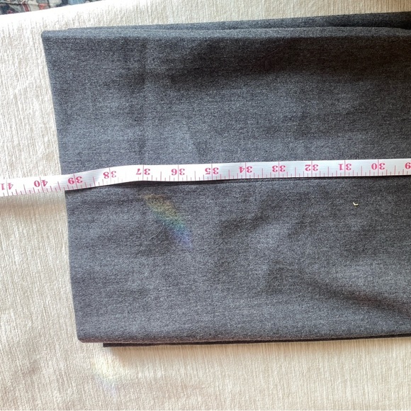 bbzipper New Macy 100% Wool Gray Dress Trousers Size 12 - Picture 11 of 14